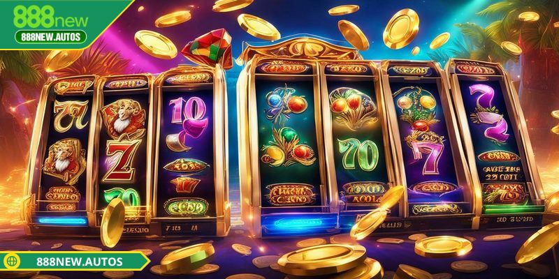 Thiết kế cuộn quay nổ hũ 888NEW bắt mắt