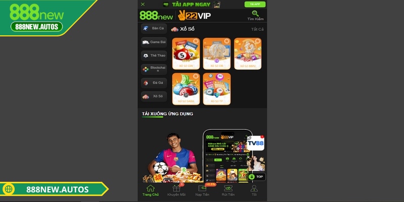 Xổ số 888NEW lựa chọn hàng đầu của người chơi đam mê số